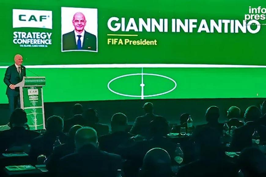 Gianni Infantino elogia “paixão e resiliência” de Cabo Verde e destaca evolução do futebol africano