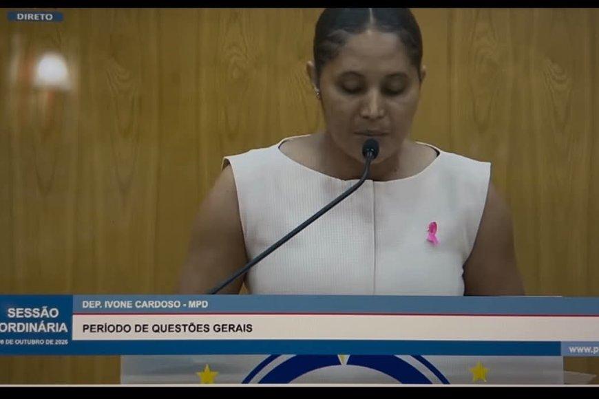Ivone Cardoso questiona Governo sobre transportes, saúde e água na ilha Brava