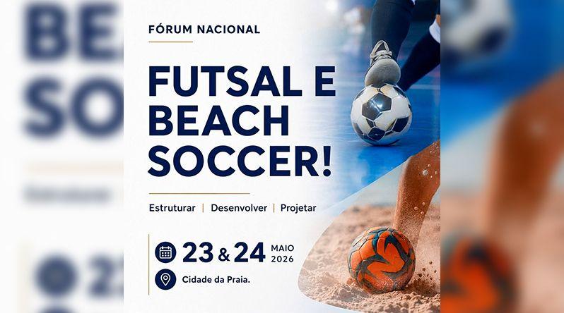 FCF promove fórum nacional para estruturar futsal e “beach soccer” e lançar competições oficiais