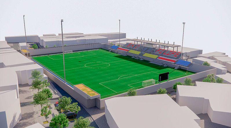 Presidente da Câmara Visita Obras do Estádio 5 de Julho em Fase Final