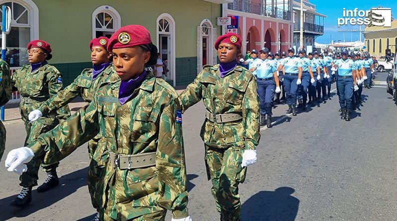 São Vicente: Marcha das forças de segurança reforça confiança e protecção das mulheres