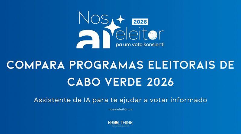 Projecto Kriol Think lança assistente de IA para comparar programas eleitorais