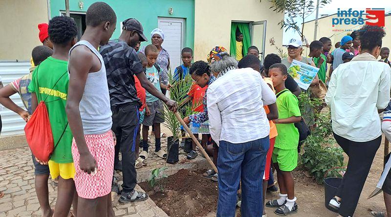 Santa Cruz: Plantação de árvores mobiliza crianças e comunidade para preservação ambiental