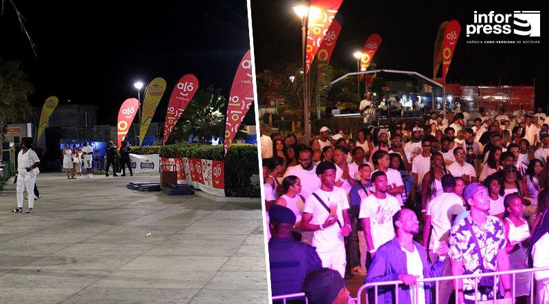 São Filipe: Atraso do público marca arranque da Noite Branca a primeira de cinco noites de festival/baile no Presídio