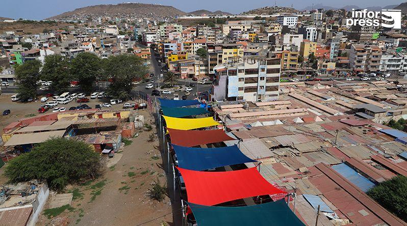Cobertura colorida no Sucupira vai trazer mais segurança, organização e dinamização económica à cidade da Praia