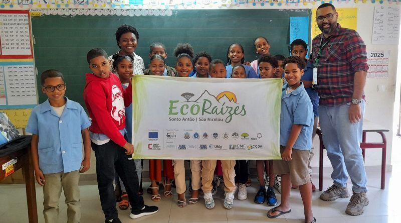 Santo Antão: União Europeia destaca importância do programa de educação ambiental nas escolas