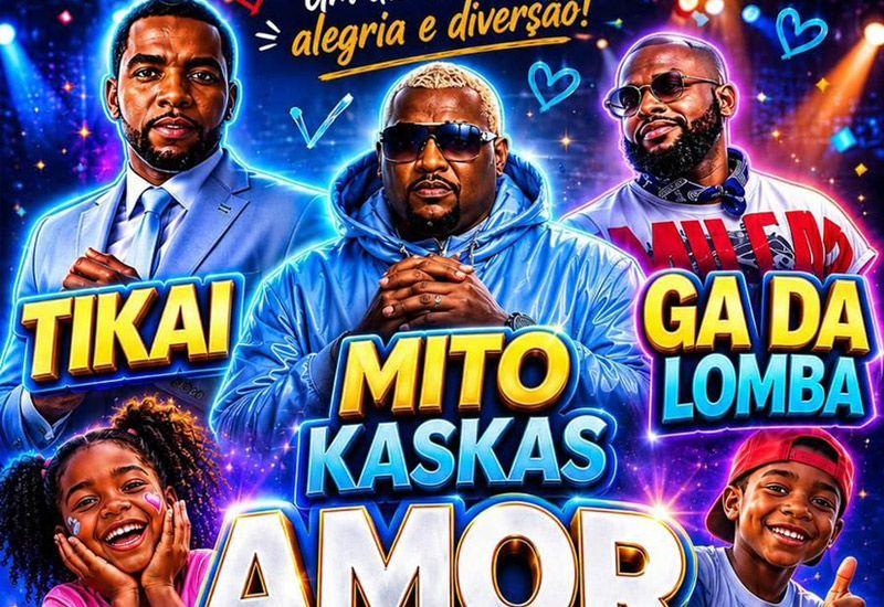 "Amor Pa Criança" com Mito Kaskas, Tikai e Ga Da Lomba, no Centro Comercial Praia Shopping