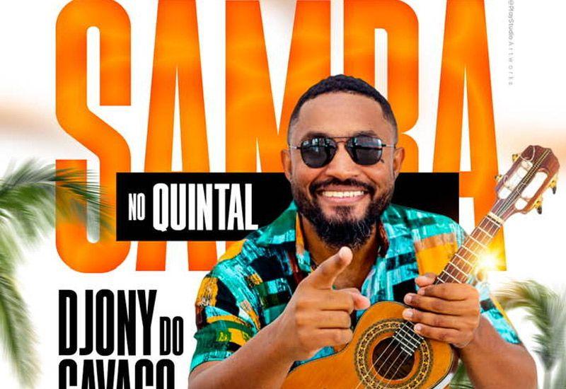 "Samba no Quintal" com Djony de Cavaco no Espaço Loisiris