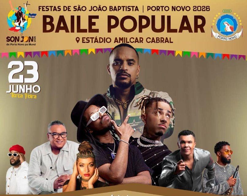 Son Jon Porto Novo - 3º dia Baile Popular com Djodje, Grace Évora, Supa Squad, Juceila Cardoso, Rui Lima, Txoba e Dj Killer, no Estádio Amílcar Cabral