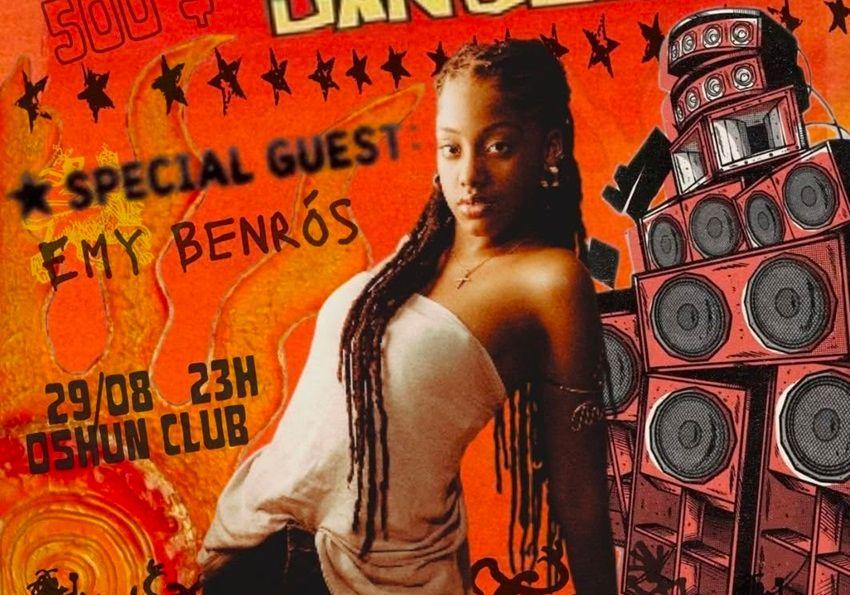"Noite Reggae DanceHall" - convidada Emy Benrós, no Oshun Club
