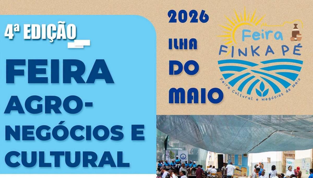 4ª edição da Feira FINKA PÉ, no Largo do Mercado Municipal