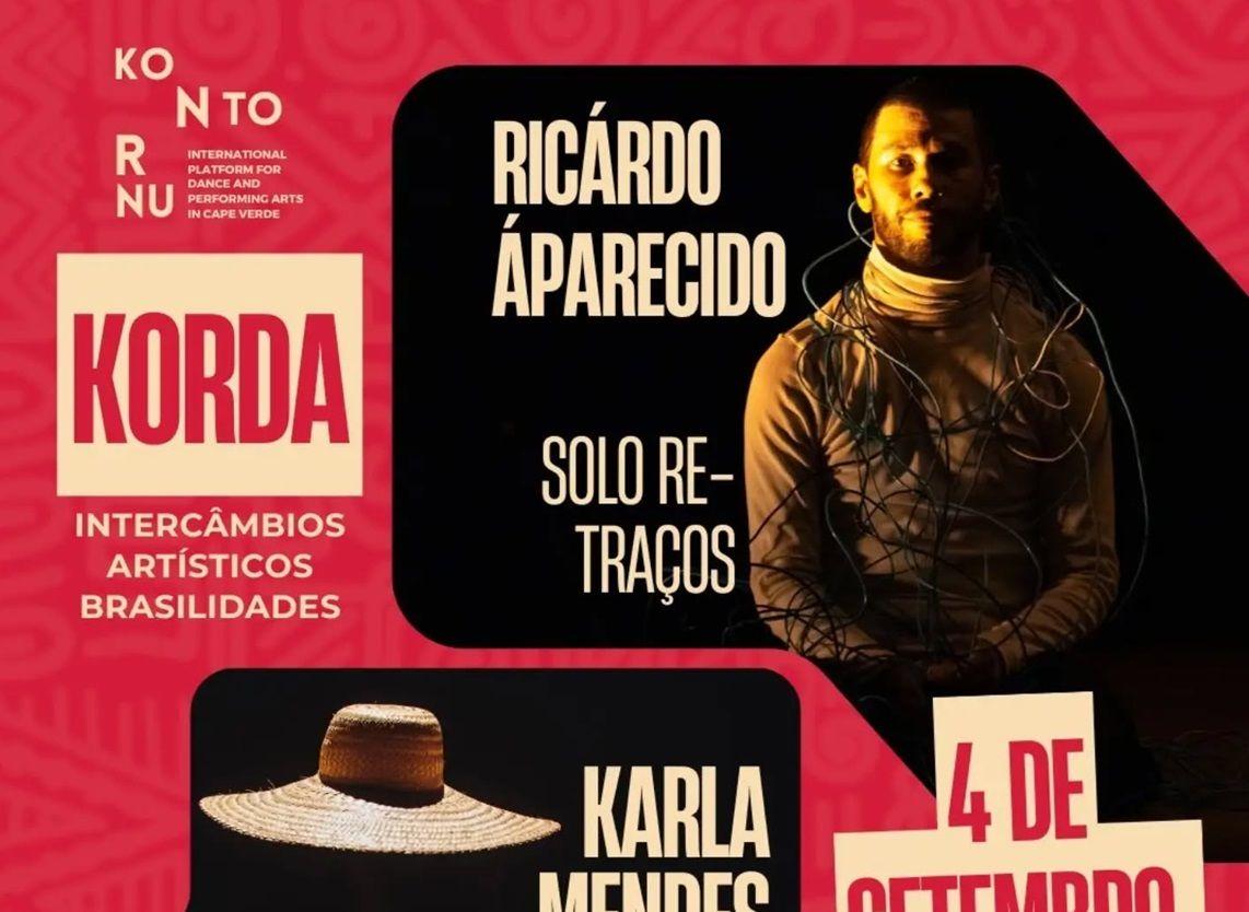 "Korda" - solos de Ricárdo Aparecido e Karla Mendes, no Centro Cultural Português