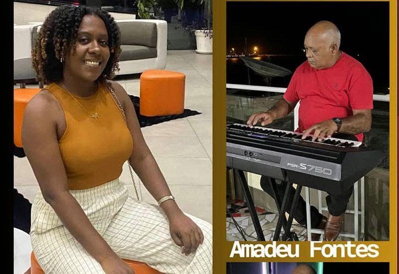 Mónica de Pina, Amadeu Fontes e Gepada no Djeu View