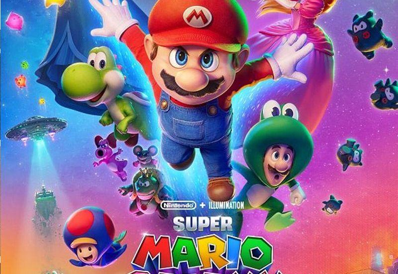 Filme "Super Mario Galaxy - o Filme", no Cine Praia