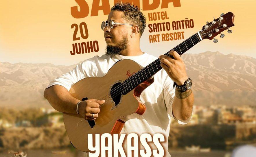 Roda de Samba com Yakass no Hotel Santo Antão Art Resort