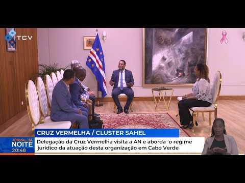 Delegação da Cruz Vermelha visita a AN e aborda o regime jurídico da atuação desta organização em CV