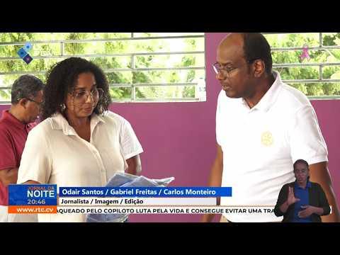 Rotary Club Mindelo doa material escolar a 400 alunos e produtos de limpeza a agrupamentos escolares