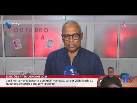 JMN garante que no 2º mandato, vai dar visibilidade às questões de saúde e descentralização