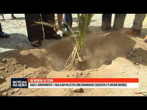 ADAD e Agrupamento 1 realizam palestra com comunidade educativa e plantam árvores.