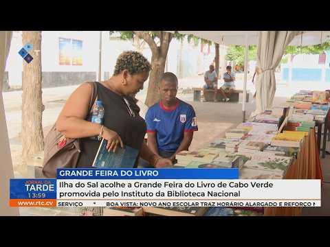 Ilha do Sal acolhe Grande Feira do Livro de Cabo Verde, promovida pela Biblioteca Nacional
