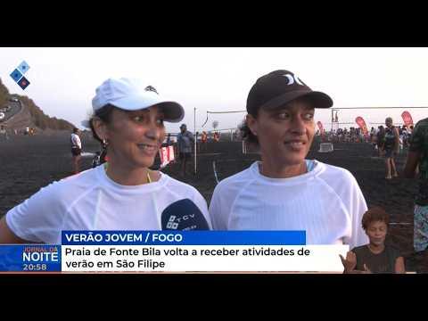 Praia de Fonte Bila volta a receber atividades de verão em São Filipe