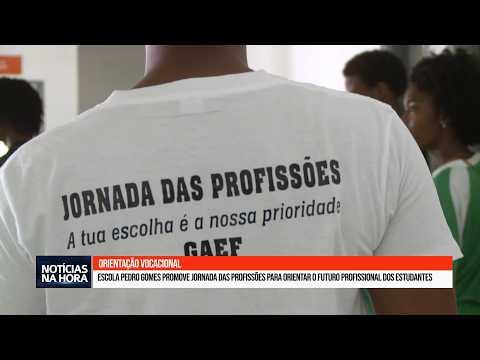 Escola Pedro Gomes promove Jornada das profissões para orientar o futuro profissional dos estudantes