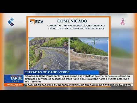 Estradas de Cabo Verde confirma conclusão dos trabalhos de emergência