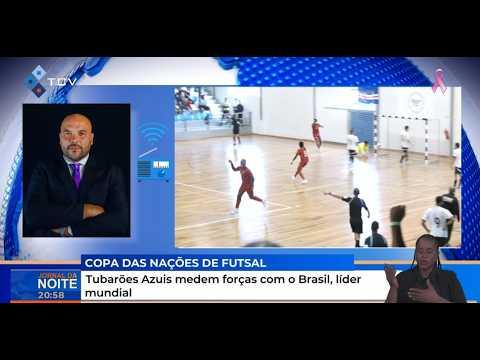 Tubarões Azuis medem forças com o Brasil, líder mundial