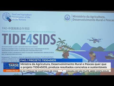 Ministra da Agricultura quer que o projeto TIDE4SIDS produza resultados concretos e sustentáveis