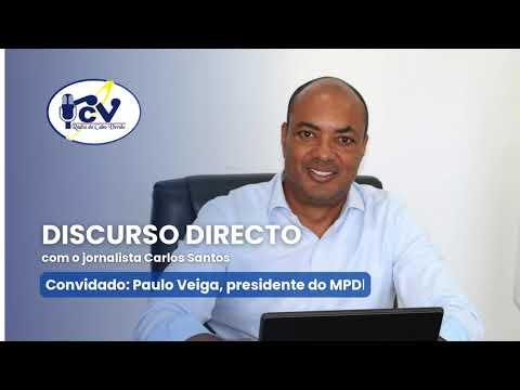 Discurso Directo com Paulo Veiga, o novo presidente do MPD