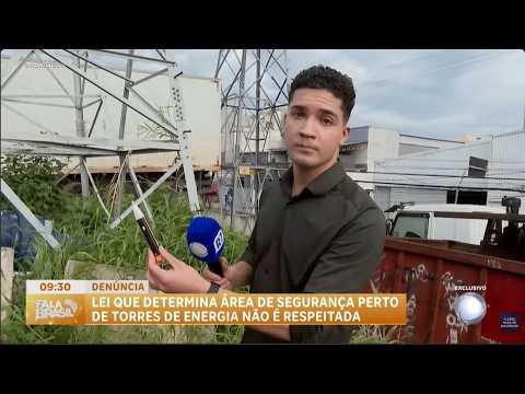 Terrenos sob torres de energia de alta tensão são ocupados irregularmente em SP