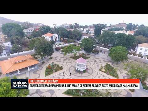 Tremor de Terra de Magnitude 4,1 Atinge Ilha Brava