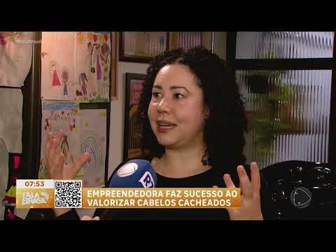 Empreendedora abre salão para cabelos cacheados e faz sucesso absoluto em Belo Horizonte MG