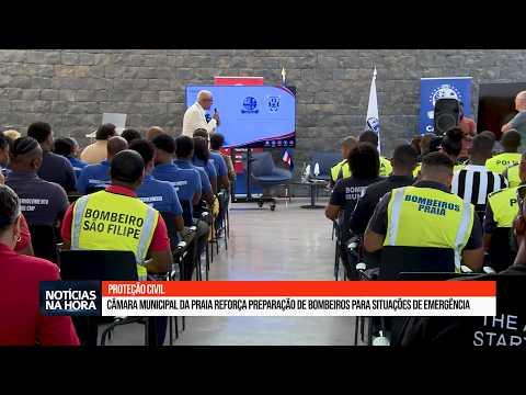 Câmara Municipal da Praia reforça preparação de bombeiros para situações de emergência.