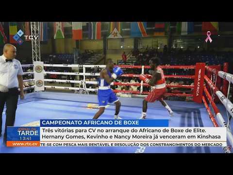 Cabo Verde soma três vitórias no arranque do Africano de Boxe de Elite em Kinshasa