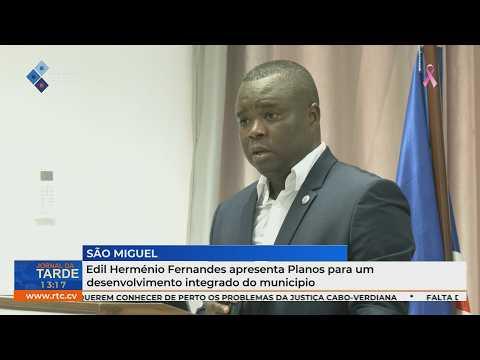 Edil Herménio Fernandes apresenta Planos para um desenvolvimento integrado do municipio