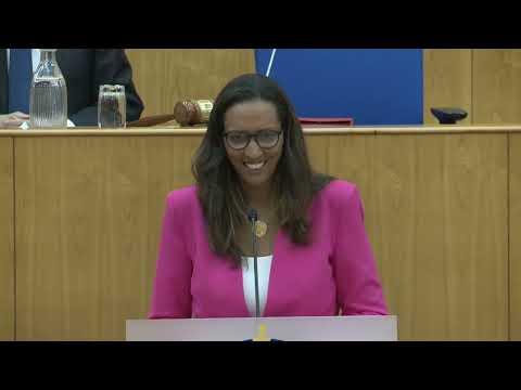 Intervenção da S. Ex.ª Presidente da Assembleia Nacional, na Sessão Solene de Boas-Vindas.