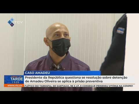 Presidente da República questiona aplicação da resolução sobre Amadeu Oliveira à prisão preventiva