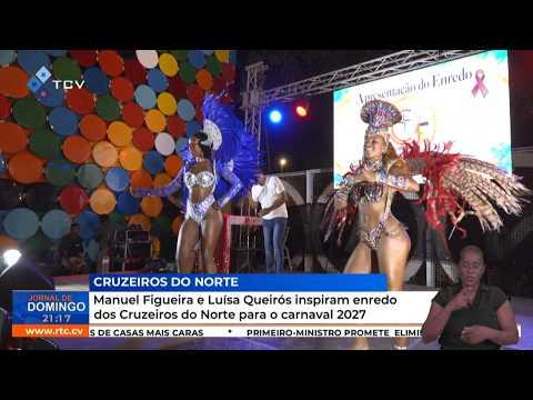 Manuel Figueira e Luísa Queirós inspiram enredo dos Cruzeiros do Norte para o carnaval 2027