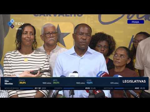 Legislativas 2026: Discurso de vitória do presidente do PAICV, Francisco Carvalho