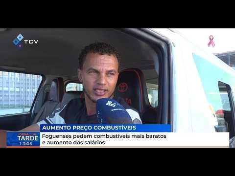 Foguenses pedem combustíveis mais baratos e aumento dos salários