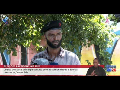 Loisito de Sousa privilegia contato com as comunidades e aborda preocupações sociais