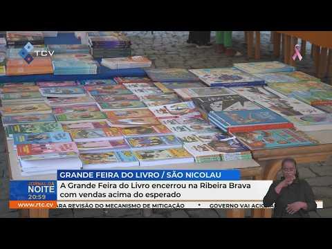 A Grande Feira do Livro encerrou na Ribeira Brava com vendas acima do esperado