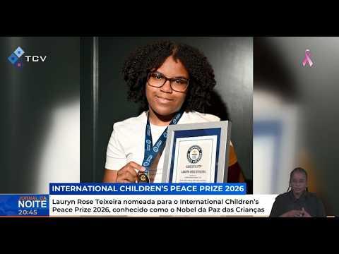 Lauryn Rose Teixeira nomeada para o International Children’s Peace Prize 2026