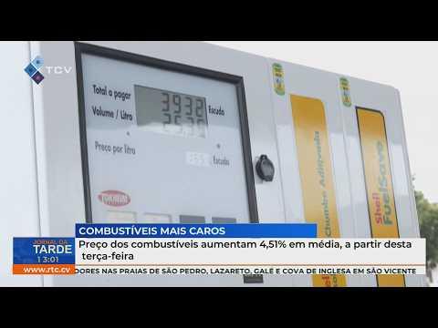 Preço dos combustíveis aumentam 4,51% em média, a partir desta terça-feira