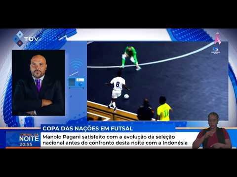 Manolo Pagani satisfeito com a evolução da seleção nacional antes do confronto com a Indonésia