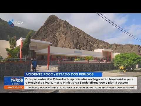 Dois dos 13 feridos hospitalizados serão transferidos para a Praia; Ministro diz que pior já passou