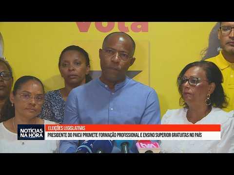 Presidente do PAICV Promete Formação Profissional e Ensino Superior Gratuitos