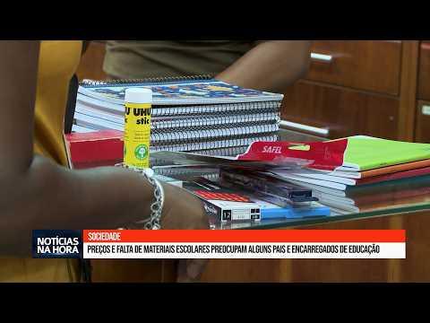 Preços e falta de materiais escolares preocupam alguns pais e encarregados de educação.