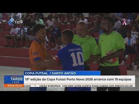 19ª edição da Copa Futsal Porto Novo 2026 arranca com 19 equipas